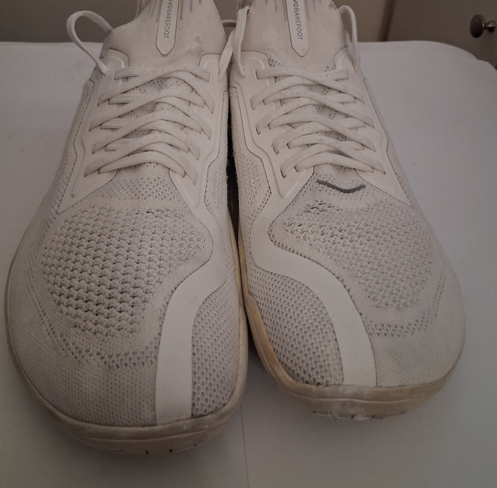 VIVOBAREFOOT Primus LiteRunning Shoes Lace Up White Mens EU 42